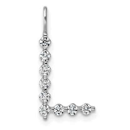 True Origin Lab Grown Diamond VS+ F+ Complete Alphabet L Pendant