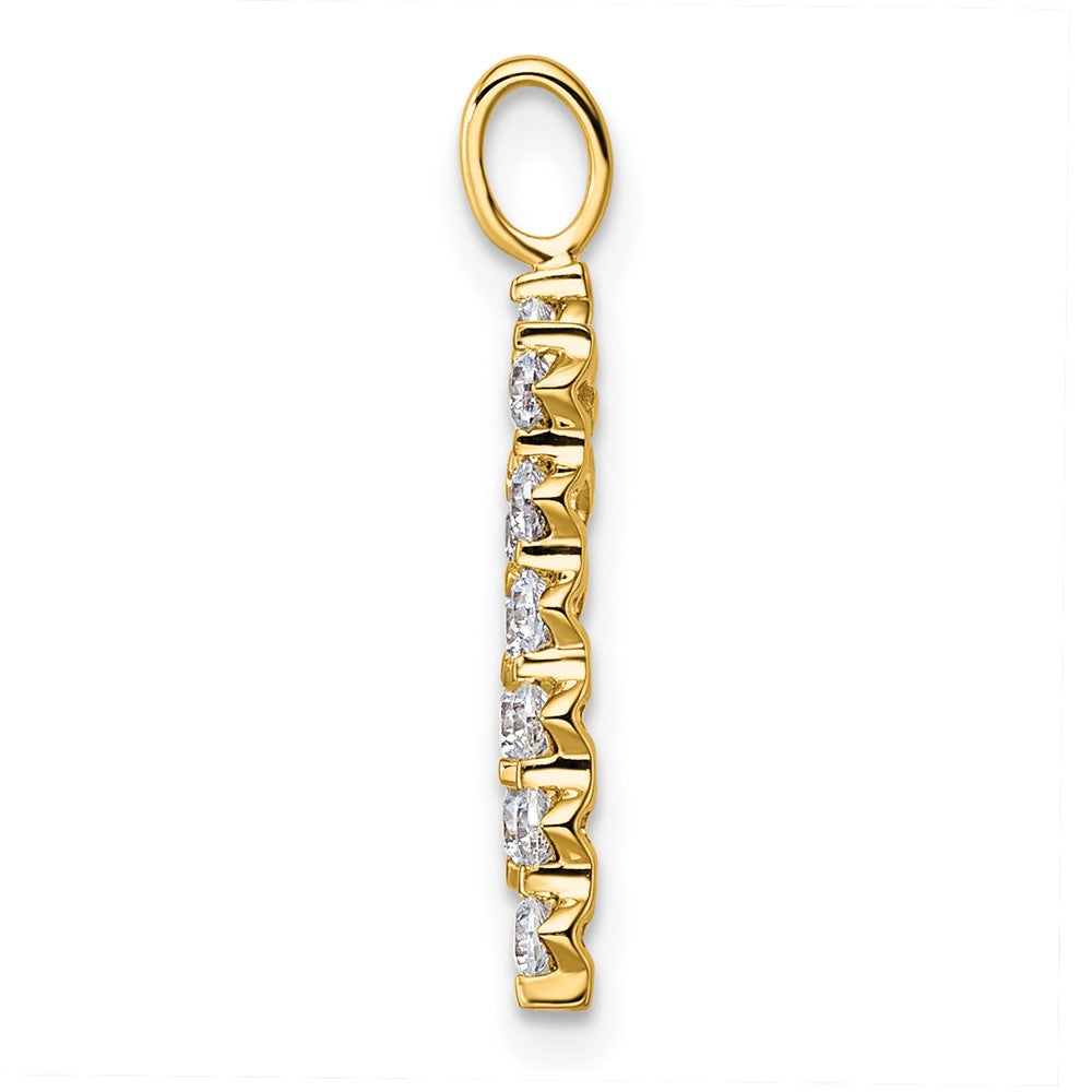 True Origin Lab Grown Diamond VS+ F+ Complete Alphabet M Pendant