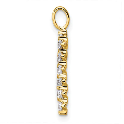 True Origin Lab Grown Diamond VS+ F+ Complete Alphabet M Pendant