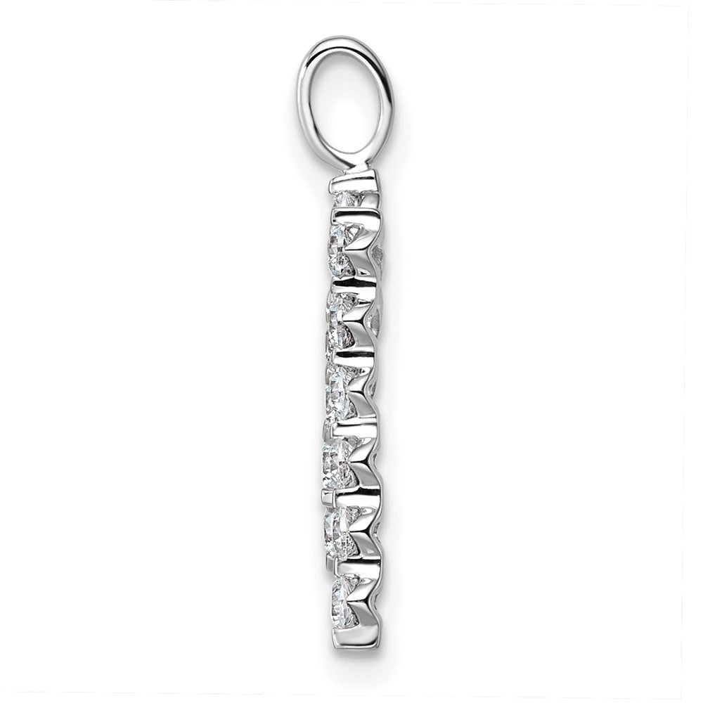 True Origin Lab Grown Diamond VS+ F+ Complete Alphabet M Pendant