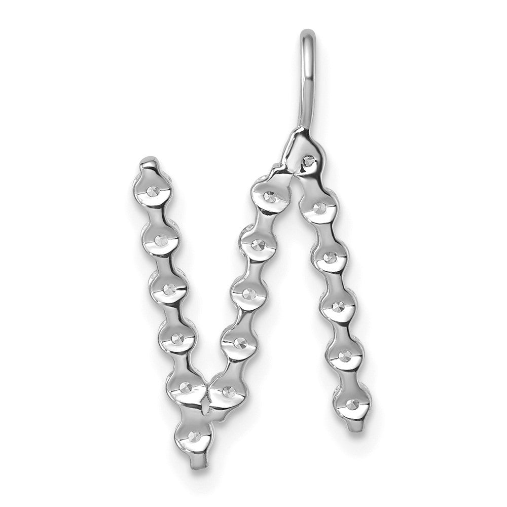 True Origin Lab Grown Diamond VS+ F+ Complete Alphabet N Pendant