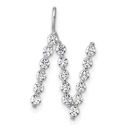 True Origin Lab Grown Diamond VS+ F+ Complete Alphabet N Pendant