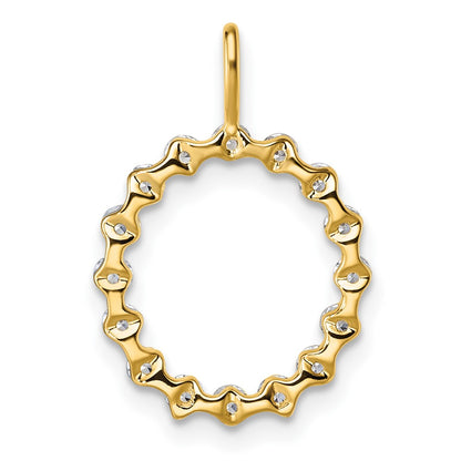 True Origin Lab Grown Diamond VS+ F+ Complete Alphabet O Pendant