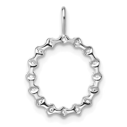 True Origin Lab Grown Diamond VS+ F+ Complete Alphabet O Pendant
