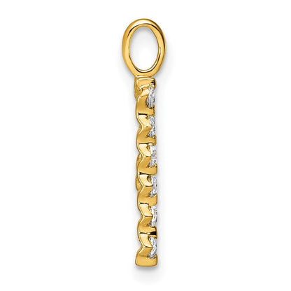 True Origin Lab Grown Diamond VS+ F+ Complete Alphabet P Pendant