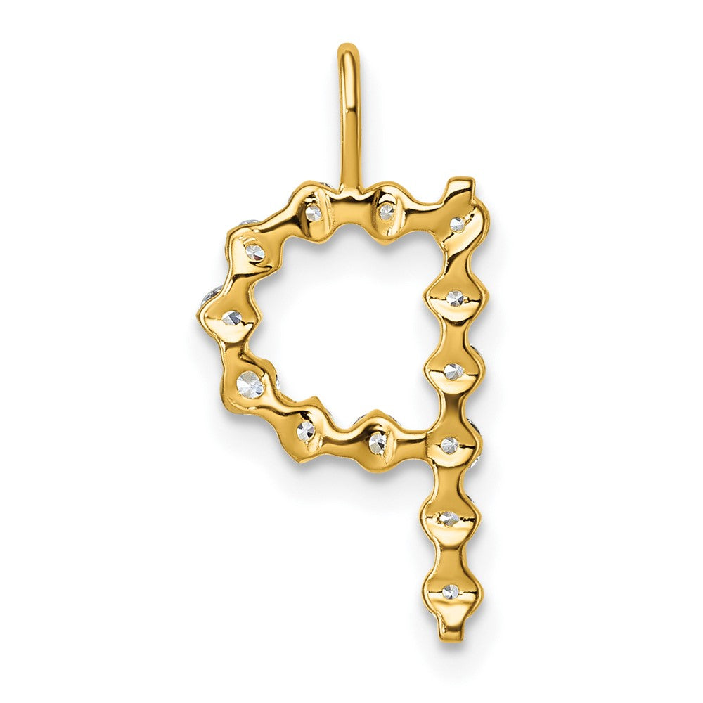 True Origin Lab Grown Diamond VS+ F+ Complete Alphabet P Pendant