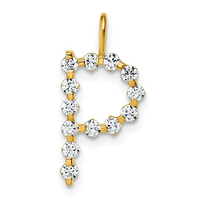 True Origin Lab Grown Diamond VS+ F+ Complete Alphabet P Pendant