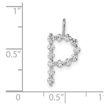 True Origin Lab Grown Diamond VS+ F+ Complete Alphabet P Pendant