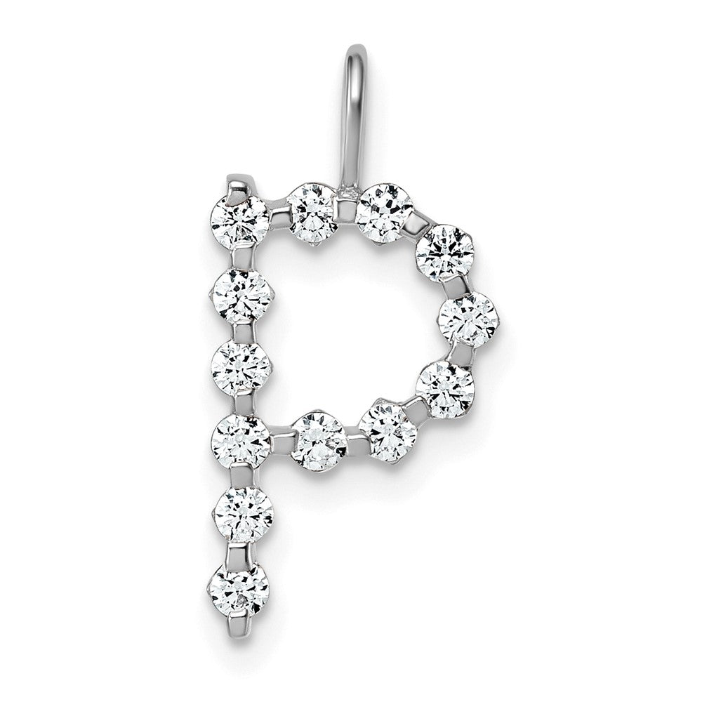 True Origin Lab Grown Diamond VS+ F+ Complete Alphabet P Pendant