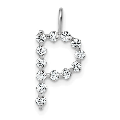 True Origin Lab Grown Diamond VS+ F+ Complete Alphabet P Pendant