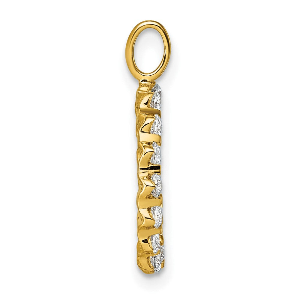 True Origin Lab Grown Diamond VS+ F+ Complete Alphabet Q Pendant