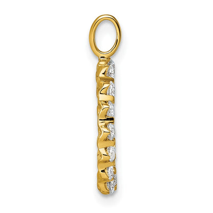 True Origin Lab Grown Diamond VS+ F+ Complete Alphabet Q Pendant