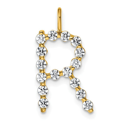 True Origin Lab Grown Diamond VS+ F+ Complete Alphabet R Pendant
