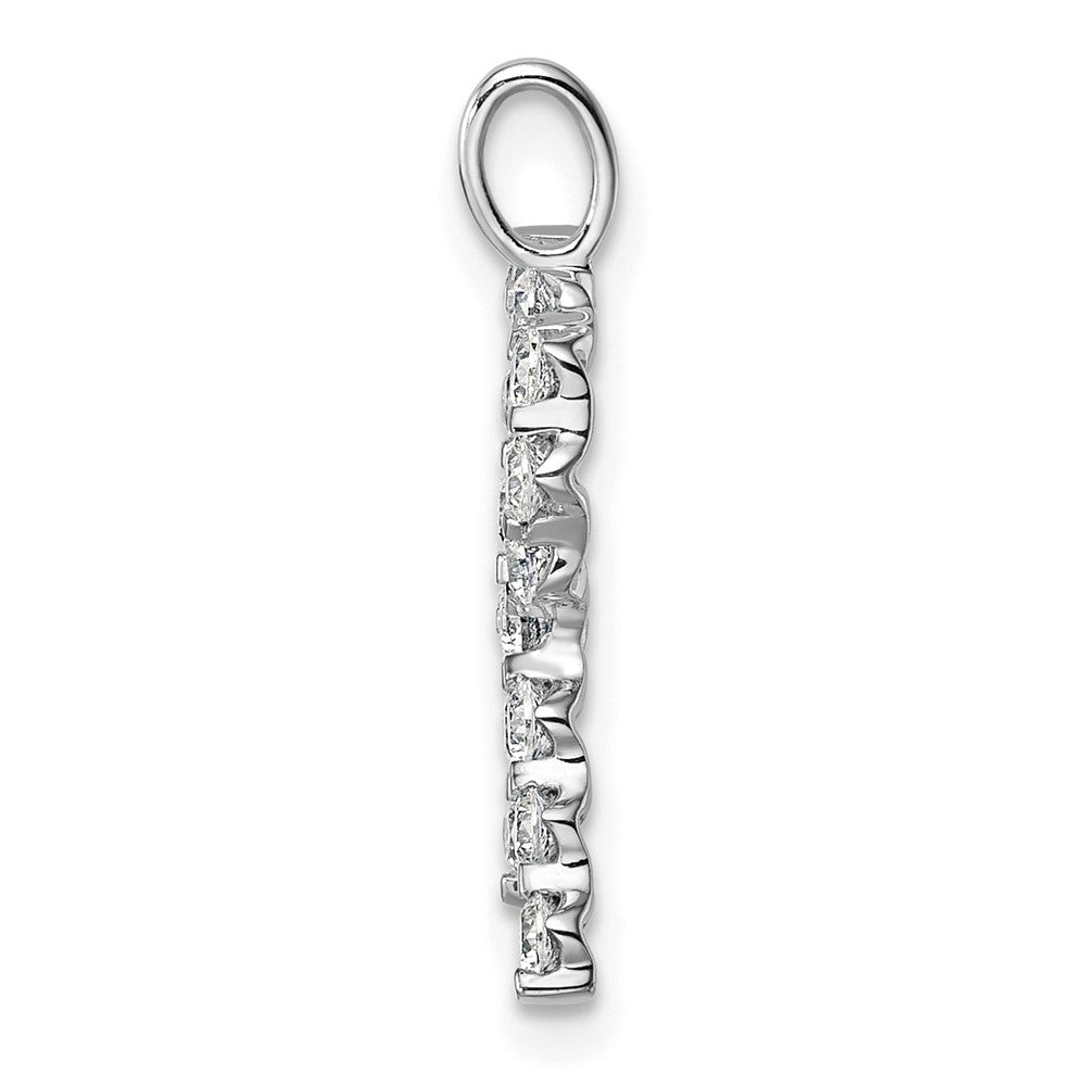True Origin Lab Grown Diamond VS+ F+ Complete Alphabet R Pendant