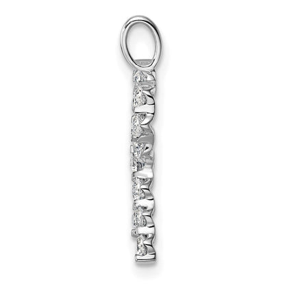True Origin Lab Grown Diamond VS+ F+ Complete Alphabet R Pendant
