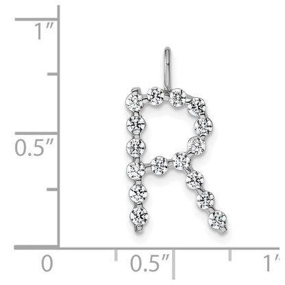 True Origin Lab Grown Diamond VS+ F+ Complete Alphabet R Pendant