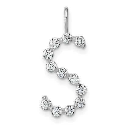 True Origin Lab Grown Diamond VS+ F+ Complete Alphabet S Pendant