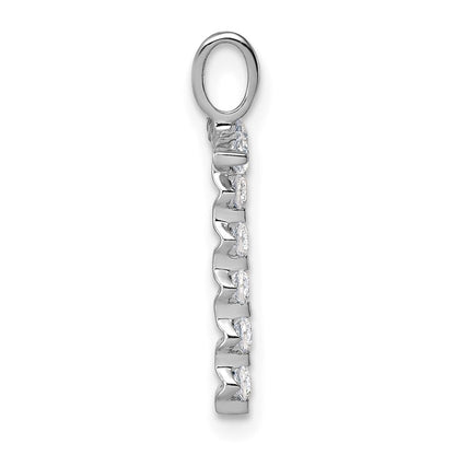 True Origin Lab Grown Diamond VS+ F+ Complete Alphabet T Pendant