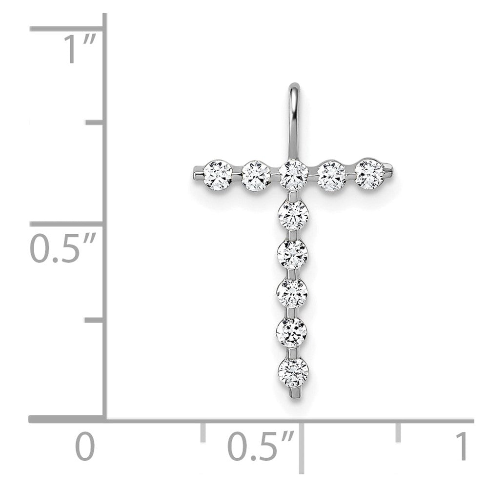 True Origin Lab Grown Diamond VS+ F+ Complete Alphabet T Pendant
