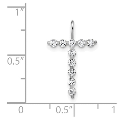 True Origin Lab Grown Diamond VS+ F+ Complete Alphabet T Pendant