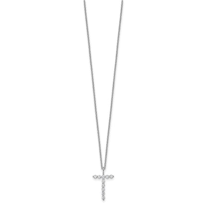 True Origin Lab Grown Diamond VS+ F+ Complete Alphabet T Pendant Necklace