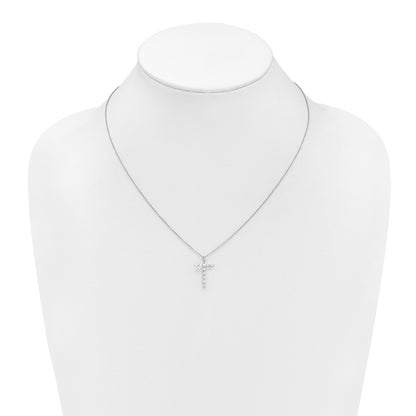 True Origin Lab Grown Diamond VS+ F+ Complete Alphabet T Pendant Necklace
