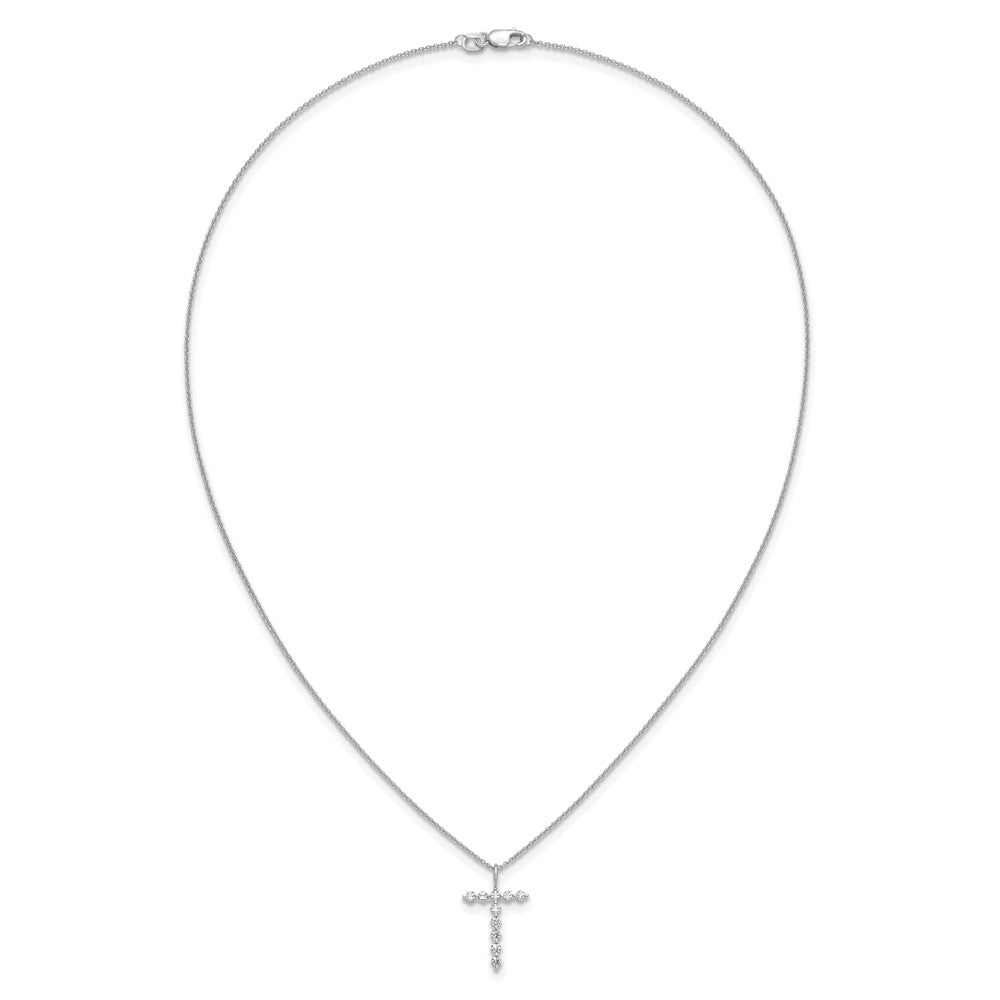 True Origin Lab Grown Diamond VS+ F+ Complete Alphabet T Pendant Necklace