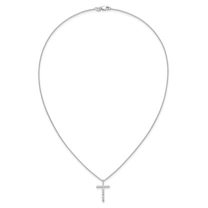True Origin Lab Grown Diamond VS+ F+ Complete Alphabet T Pendant Necklace