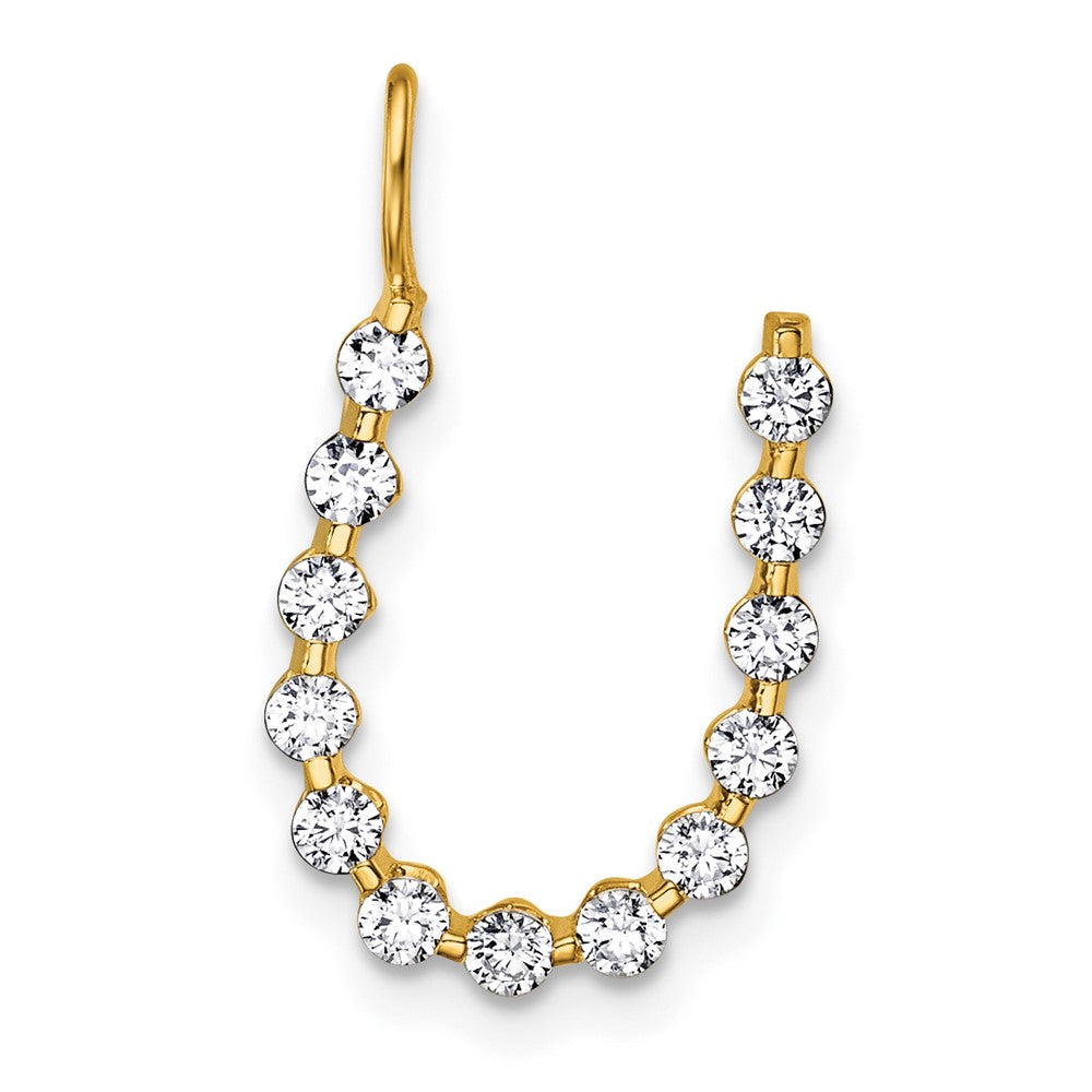 True Origin Lab Grown Diamond VS+ F+ Complete Alphabet U Pendant