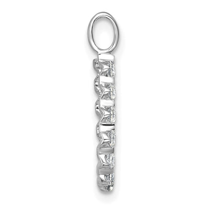 True Origin Lab Grown Diamond VS+ F+ Complete Alphabet U Pendant