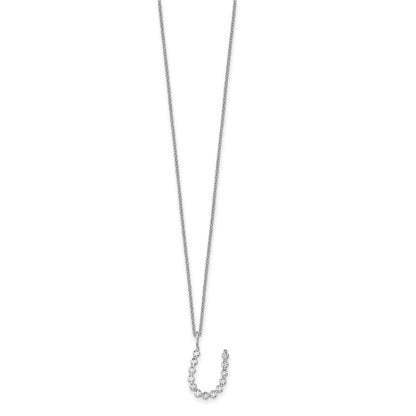 True Origin Lab Grown Diamond VS+ F+ Complete Alphabet U Pendant Necklace