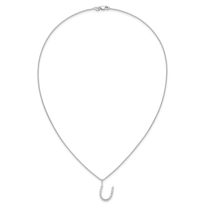 True Origin Lab Grown Diamond VS+ F+ Complete Alphabet U Pendant Necklace