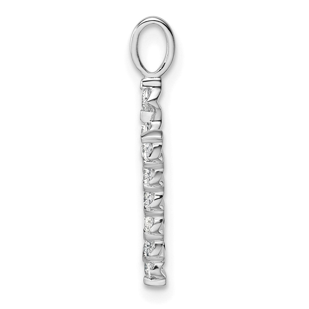 True Origin Lab Grown Diamond VS+ F+ Complete Alphabet V Pendant