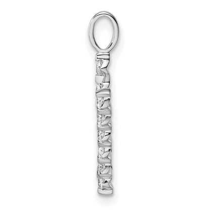 True Origin Lab Grown Diamond VS+ F+ Complete Alphabet V Pendant