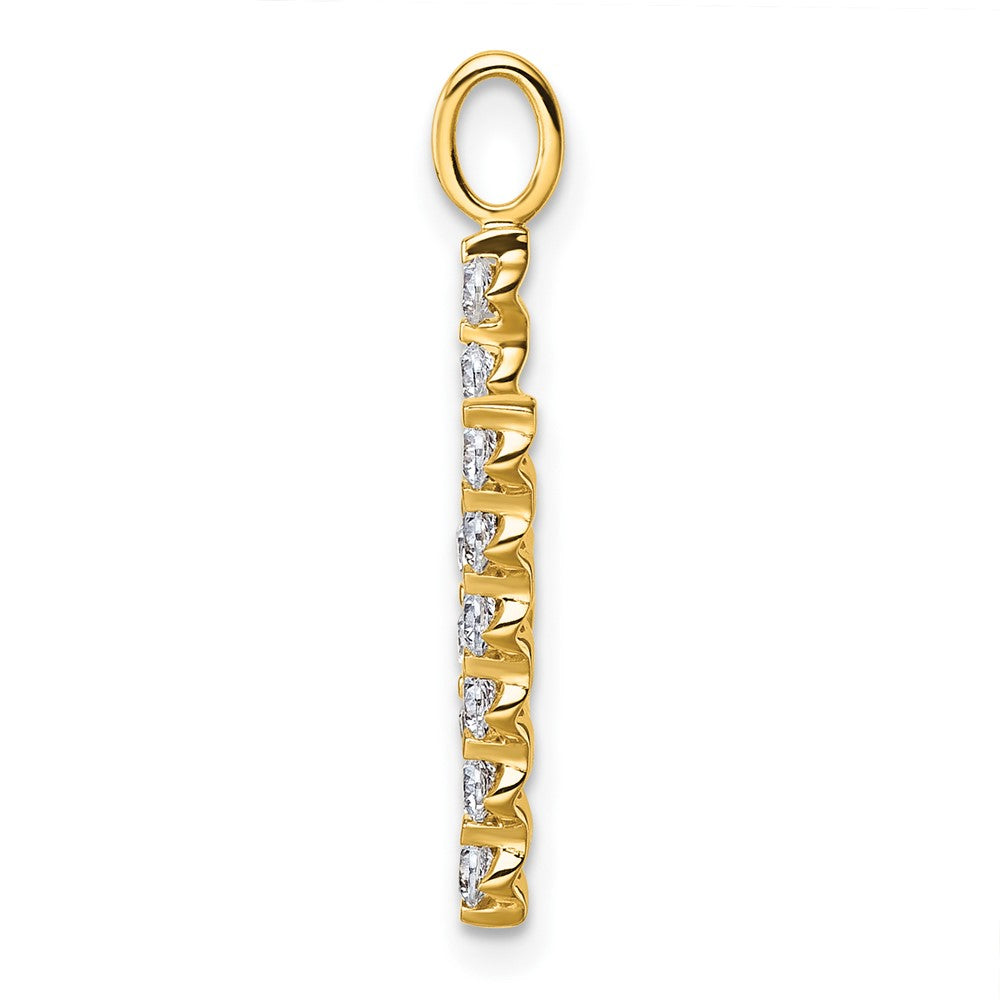 True Origin Lab Grown Diamond VS+ F+ Complete Alphabet W Pendant