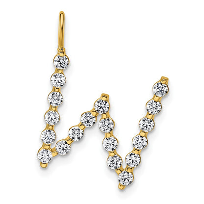 True Origin Lab Grown Diamond VS+ F+ Complete Alphabet W Pendant