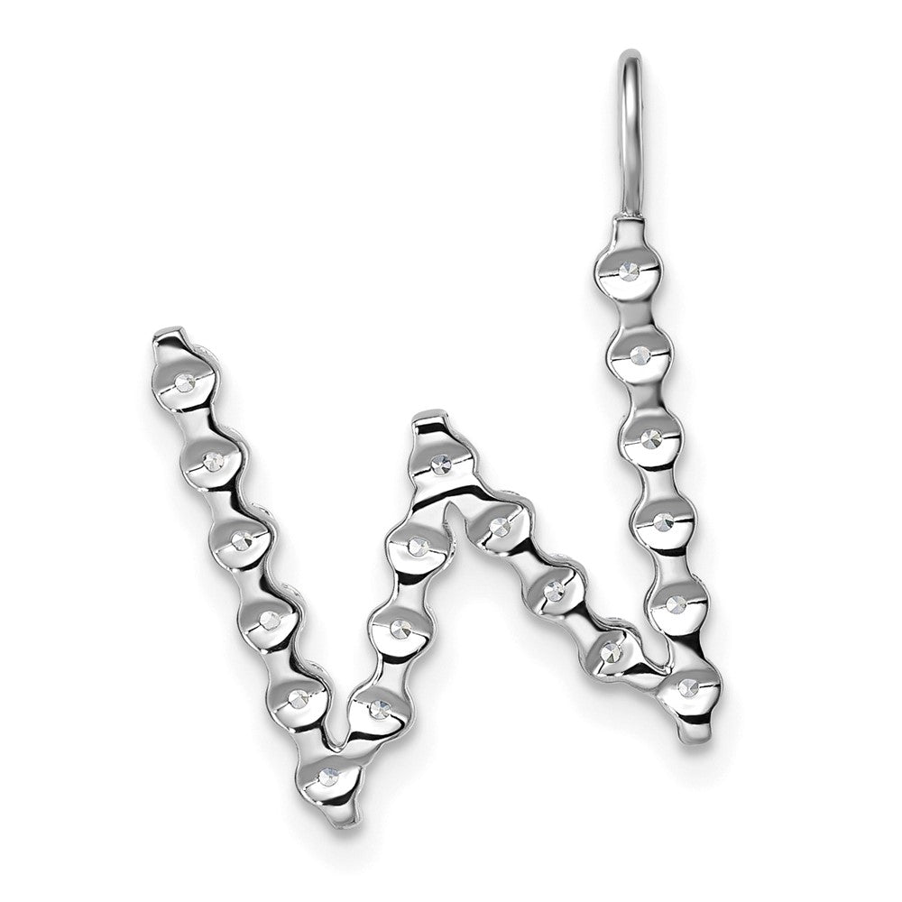 True Origin Lab Grown Diamond VS+ F+ Complete Alphabet W Pendant