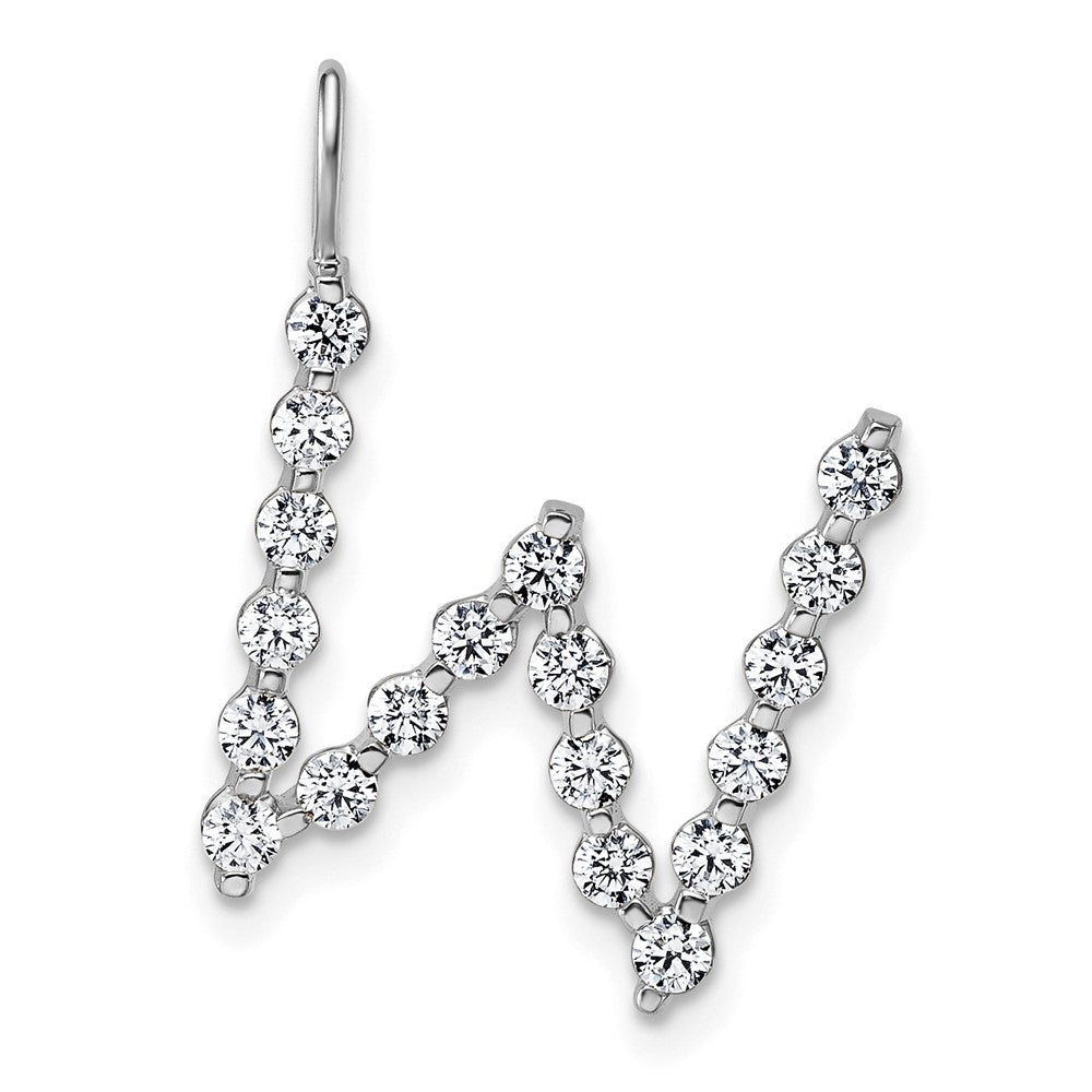 True Origin Lab Grown Diamond VS+ F+ Complete Alphabet W Pendant