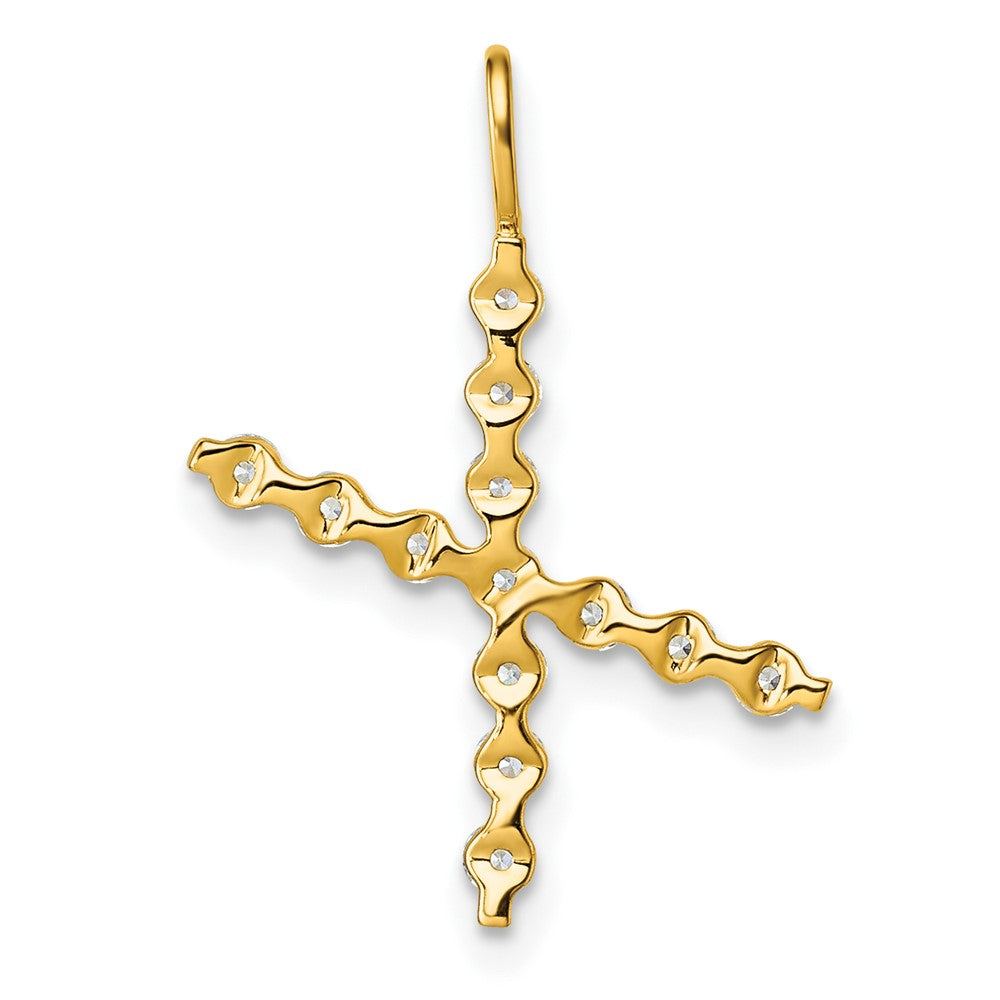 True Origin Lab Grown Diamond VS+ F+ Complete Alphabet X Pendant