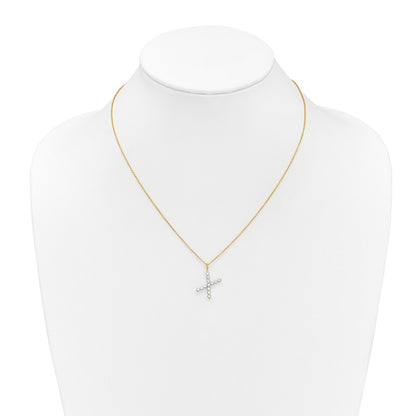 True Origin Lab Grown Diamond VS+ F+ Complete Alphabet X Pendant Necklace
