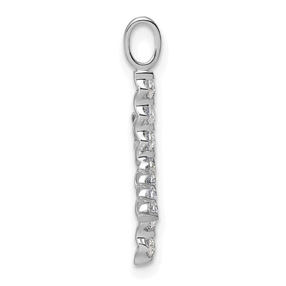 True Origin Lab Grown Diamond VS+ F+ Complete Alphabet X Pendant