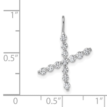 True Origin Lab Grown Diamond VS+ F+ Complete Alphabet X Pendant