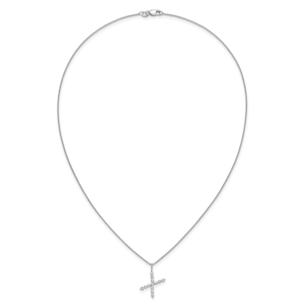 True Origin Lab Grown Diamond VS+ F+ Complete Alphabet X Pendant Necklace