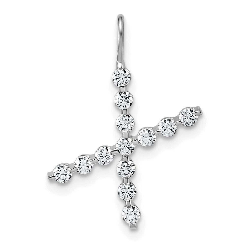 True Origin Lab Grown Diamond VS+ F+ Complete Alphabet X Pendant