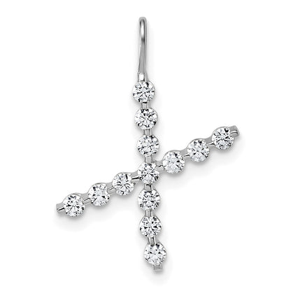 True Origin Lab Grown Diamond VS+ F+ Complete Alphabet X Pendant