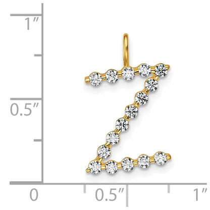 True Origin Lab Grown Diamond VS+ F+ Complete Alphabet Z Pendant