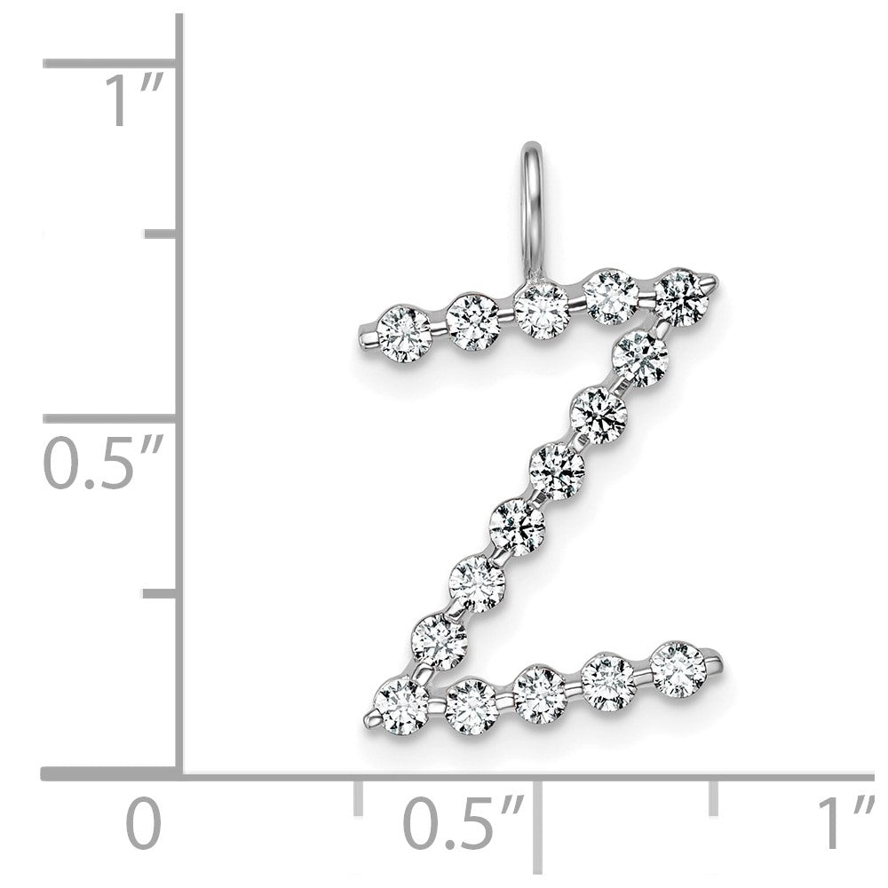 True Origin Lab Grown Diamond VS+ F+ Complete Alphabet Z Pendant