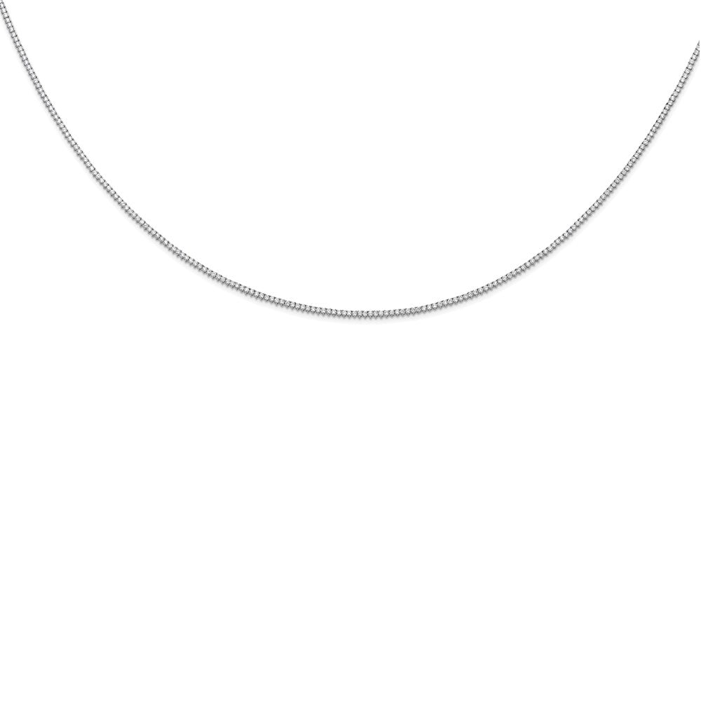 True Origin Lab Grown Diamond VS+ F+ Complete 20 in Tennis Necklace