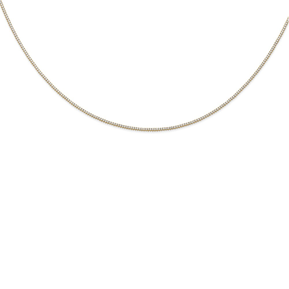 True Origin Lab Grown Diamond VS+ F+ Complete 20 in Tennis Necklace