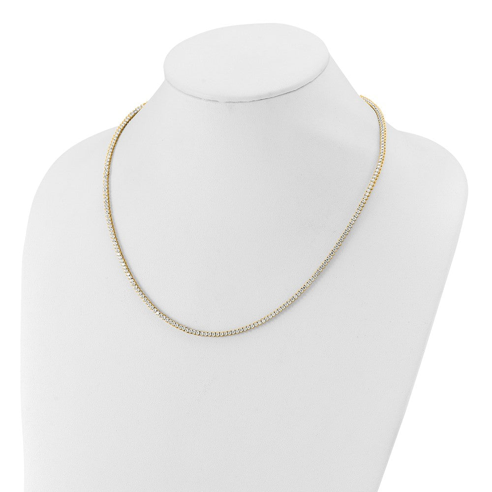 True Origin Lab Grown Diamond VS+ F+ Complete 20 in Tennis Necklace